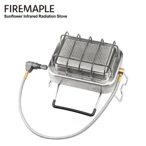 Sunflower Infrared Radiation Stove, Multi-Function Camping Gas Split Portable Heater Warmer, 1800W, 231202