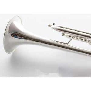 Stradivarius Bb trompette AB 190S, instrument de musique plaqué argent, nouvel embout de trompette de qualité professionnelle