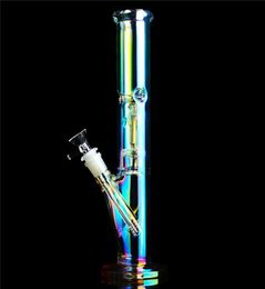 Rechte Glazen Bongs GROTE Rechte Buis Glazen Waterpijp Bong Met Dikke Ijsvanger Cool Waterpijp Diffusor Downstem Percolator4649233