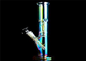 Bongs en verre droit BIG tube droit tuyau d'eau en verre Bong avec capteur de glace épais diffuseur de narguilé frais percolateur de tige basse9619949