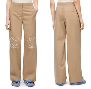 Panton de pantalon droit Panton Cotton Pantalon décontracté Desinger Joggers Femmes Papt de suwspant avec des poches à main