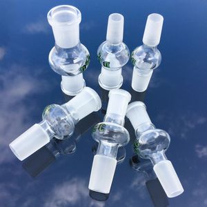Adaptateur en verre de haute qualité 10mm 14mm 18mm mâle femelle Joint Tube droit adaptateurs en verre déroulant accessoires pour fumer ADP01-10