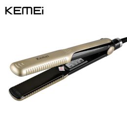 Lisseurs kemei km327 coiffure lisseur coiffure professionnelle portable coiffes coiffes lishener irons outils de style