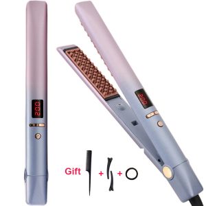 Lissers négatifs ion curling fers de maïs perm perm moelleux mini curler en céramique 3d attelle d'attelle flottante à sertissage de coiffure en fer numérique outils de style numérique