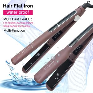 Richters Professionele keratine Haar rechters flat Iron titanium rechtbrenger ijzerhaar krullen ijzer krulers