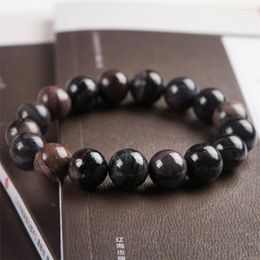 Brin 12mm naturel Sugilite gemmes pierre cristal rond perles en vrac bijoux extensible bracelet à breloques Femme