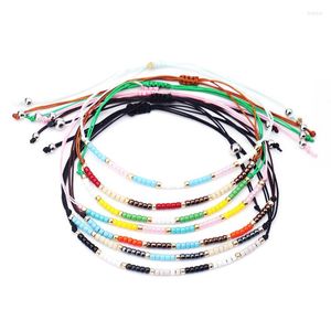 Strand 1pcs bracelet de cheville fait main femmes mode plage réglable perlée