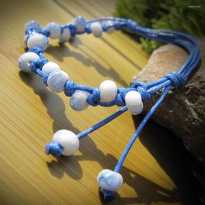 Strand 2022 tissage bleu Bracelets Bracelets pour femmes hommes bricolage bibelots femmes créatif céramique amoureux bijoux breloque cadeau