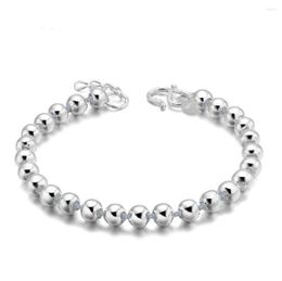 STRAND 2023 Fashion Bohemia Style Silver Color Bracelets Bangles voor vrouwen met 28 ballen Pulseras Mujer Hombre Erkek Bileklik