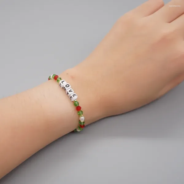 Brin 2024 Bracelet en verre cristallin Bracelet bracelet Summer Détonation Produit de femmes bijoux