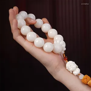 Pulsera Bodhi de gran tamaño de 20MM con un brazalete de Tara de mano, juguete masculino y femenino, cuenta de Buda atmosférico dominante