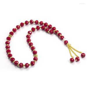 Strand 33-Beads Tasbih Prière Chapelet Perles Bracelet Mode Islamique Bijoux Party Favor