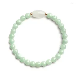 Brin 8 mm brins de perle jade d'origine