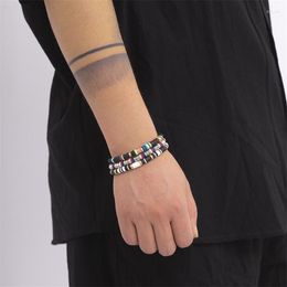 Strang Verstellbare Charm-Armbänder, buntes Ton-Armband, handgefertigt, Freundschaftsgeschenk für Männer, Frauen, Teenager, Mädchen, Sommer, Strand, Schmuck, Pulsera