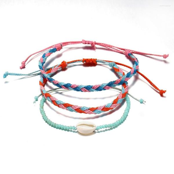 Strand ASHMITA 2023 pulsera tejida de concha bohemia regalo de moda joven para mujeres hombres pulseras de playa joyería de pareja hermosa