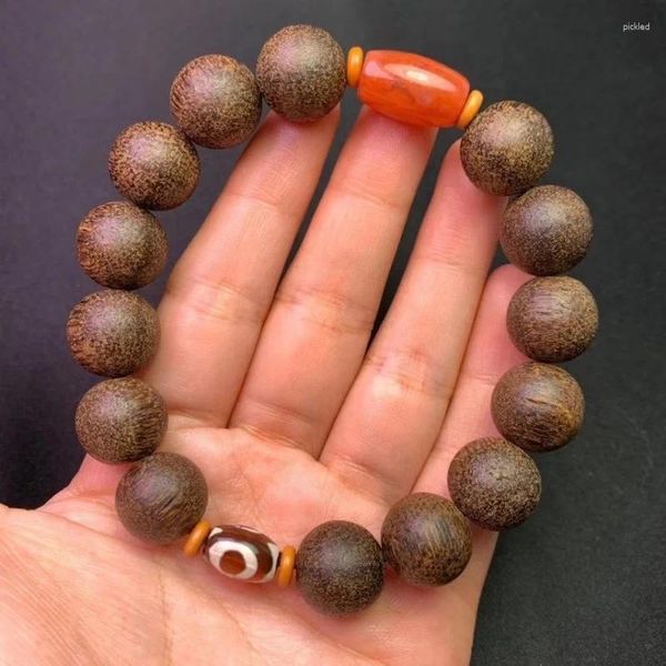 Strand Auténtica Pulsera Vietnam Nha Trang Eaglewood Natural