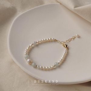 Strand Baroque Perle D'eau Douce Bracelet De Luxe Bijoux Bracelet Manchette Femme Bracelets Pour Femmes Cadeaux