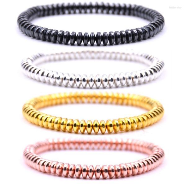 Strand Beaded Strands Mode Femmes Pierre Naturelle Hématite Guérison Équilibre Rond Énergie Perle Bracelet Puissance Bijoux 2023Beaded Lars22