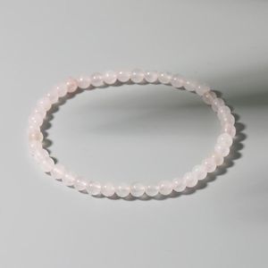 Brins perlées mini bracele rose bracele bracelets minuscule bracelet naturel stone déclaration charme couples