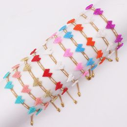 Strand BLUESTAR Bracelet fait main Miyuki pour femmes Boho perle Design coeur Pulseras bijoux de mode bijoux à la mode