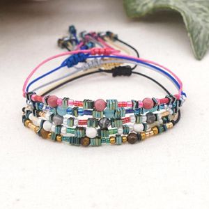 Strand Boho Miyuki armbanden voor vrouwen Design chic Boheemse handgemaakte armband vriendschap kristallen sieraden mujer polsband pulsera geschenken