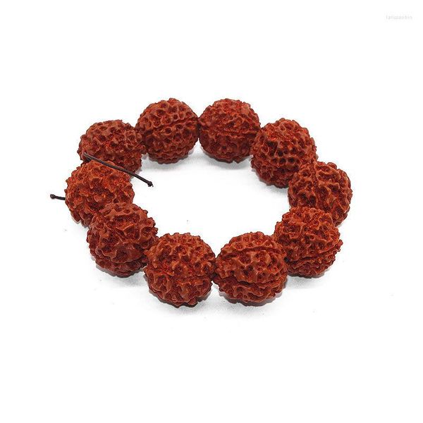 Strand Budista Tibetano Natural Bodhi Semilla Pulsera Buda Encanto Brazalete Joyería Oración Cuenta Mala Accesorios de moda