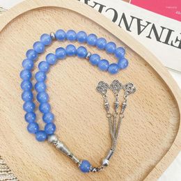 Stand Classic Deep Blue Underon Rosary String pour les hommes et les femmes Classical Spike Arab Musulm Muslim Décompression des bijoux de relaxation
