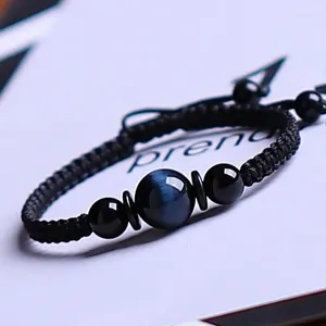 Strand Eagle Eye Stone Materiaal Bracelet Transport kralen geweven pols sieraden eenvoudig en genereus trendy cadeau