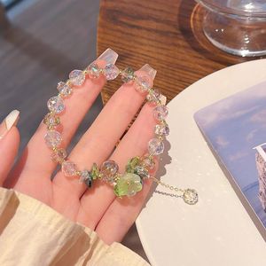 Brin élégant brillant cristal synthétique femmes Bracelet de perles bracelets élastiques de mariage bijoux de mode en gros YBR1000