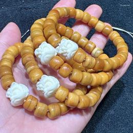 Strand Style ethnique rétro tibétain vieux os de vache hommes et femmes Jirui bête Lion ornement Bracelet