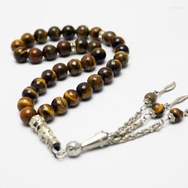 Joyas de moda de hilos Beads de oración musulmana brazalete rosario islámico cuentas