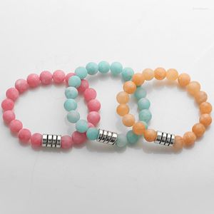 Strand Fashion Mastone Bead -armbanden met legeringspijp S Bracelet Ladies Summer