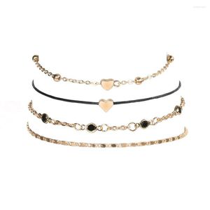 Strand Fashion Simple and Fresh Only Beautiful Love Bead Niche Design Persoonlijkheid Geometrische straat S Lady Temperament Bracelet