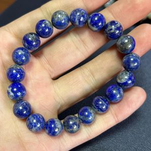Bracelet de Lapis lazuli authentique à brins pour femmes Bracelets de yoga de pierres de pierre 8 ''