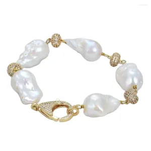 Brin GG bijoux perle naturelle classique 8 