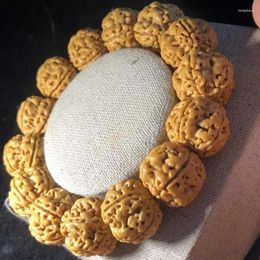 Strand kwaliteit grote kleine Rudraksha Bodhi armband Boeddha kralen