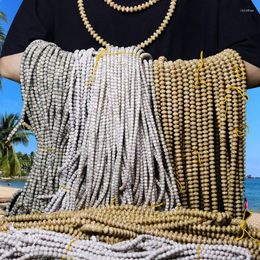 Strand Hainan Laine Sentiment Sec Broyé Haute Densité Porcelaine Étoile Blanche Lune Bodhi Graines 108 Pièces Bouddha Perles Bracelet Accessoires
