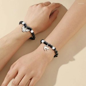 Strand Halloween Couple Bracelet Alternative Beded Hand Decor Bijoux Gift For Girls