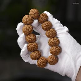 Handgemaakte boetiek oude materialen Jingang bodhi armband herenkralen natuurlijk rauw zaad en dames