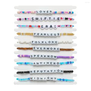 Ensemble de Bracelets inspirés par brin, amoureux Anti-héros, réputation d'amitié pour les époques, musique, dame et fille, Harajuku, 1989