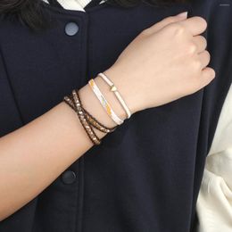 Strand KELITCH Classique Bracelet Manchette Bracelets Perles De Rocaille Tressées Accessoire Femme