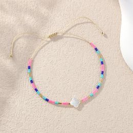 Strand kelitch shell colorido miyuki encanto pulseras hechas a mano para mujeres