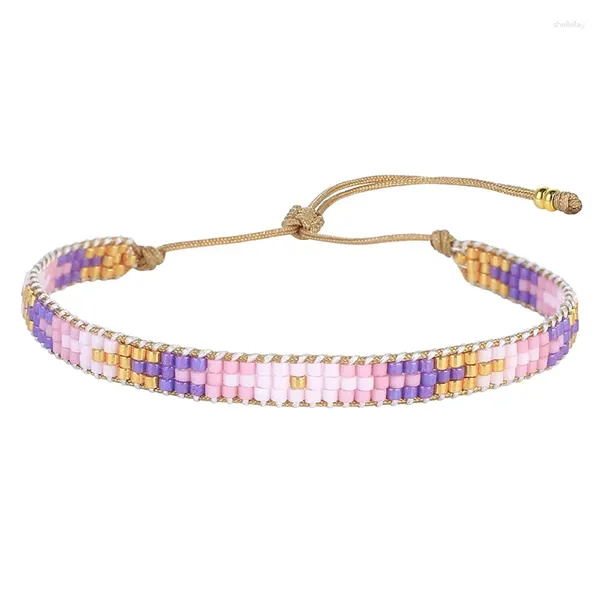 Strand KELITCH femmes amitié corde Bracelets à la main multi-motif Wrap réglable mode bijoux Bracelets