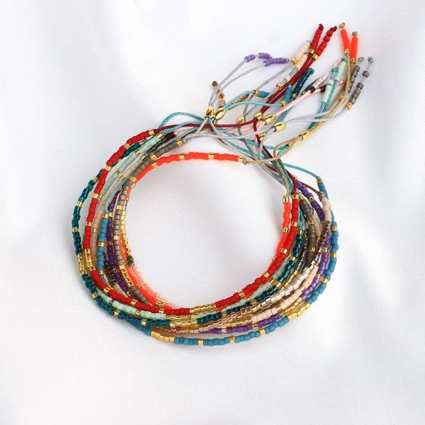 Strand KELITCH Bracelets d'amitié pour femme en perles Miyuki faits à la main - Bijoux de charme bohème