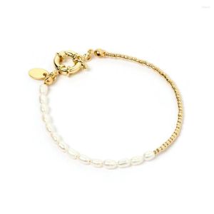Strand KKBEAD Bracelet de perles naturelles de luxe pour femmes bijoux cadeau amis Pulseras bijoux accessoires Bracelets pour femmes