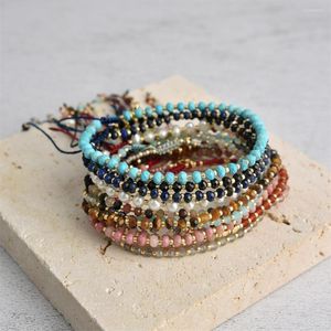 Pulsera de piedra Natural KKBEAD para hombre y mujer, joyería Miyuki, Pulseras delicadas de alta calidad, joyería 2023