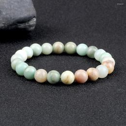 Strand Mannen Chakra Kralen Armband Amazoniet Energie Natuursteen Armbanden Maat Verstelbaar Voor Vrouwen Yoga Armbanden Sieraden Geschenken