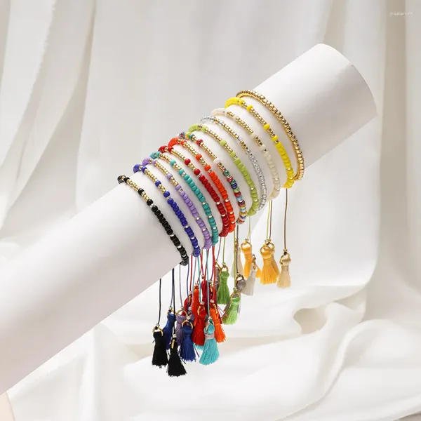 Strand Mosengkw – Bracelet de perles Sumi de Style ethnique à la mode, bohème, fait à la main, perles d'amitié