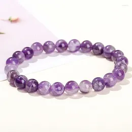 Strand Natural Dream Lace Amethist Stone Women Purple Crystal Quartz Energy Bead Reiki Healing Bangle Sieraden Gift