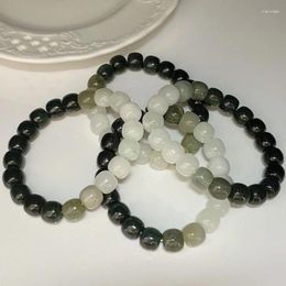 Bracelet d'obsidien de haute qualité naturel